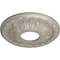 Ekena Millwork Leaf Ceiling Medallion (Fits Canopies up to 4 3/4"), 11 3/8"OD x 3 5/8"ID x 1 1/8"P, Pearl White CM11LFPWS - alternate 3
